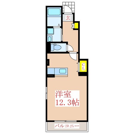 ラティーナ霧島　Ⅱの物件間取画像